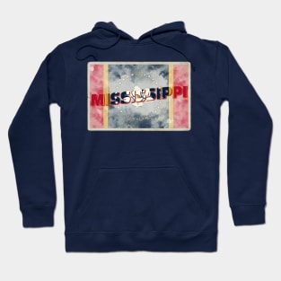 Mississippi vintage style retro souvenir Hoodie